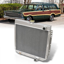Load image into Gallery viewer, Ford Mustang 1967-1969 / Torino 1968-1969 / LTD 1967-1968 302 351 390 428 429 V8 Automatic & Manual Transmission Aluminum Radiator