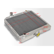 Load image into Gallery viewer, Ford Mustang 1967-1969 / Torino 1968-1969 / LTD 1967-1968 302 351 390 428 429 V8 Automatic & Manual Transmission Aluminum Radiator