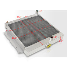 Load image into Gallery viewer, Dodge Dart 1965-1966 / Charger 1966-1969 / Coronet 1965-1969 / Plymouth Fury 1963-1967 / Satellite 1965-1967 / Belvedere 1963-1967 / Valiant 1966-1969 / Savoy 1963-1964 4.5L-7.2L 273 V8 Automatic & Manual Transmission Aluminum Radiator