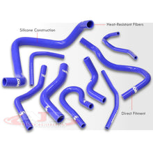 Load image into Gallery viewer, Honda Civic 1992-2000 D-Series D15 D16 SOHC Silicone Radiator & Heater Hoses Set Blue
