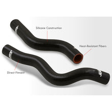 Load image into Gallery viewer, Honda Fit 1.5L 2008-2013 Silicone Radiator Hoses Black