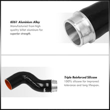 Load image into Gallery viewer, VW Golf MK5 FSi 2.0T 2006-2009 Silicone Intercooler Hoses Black