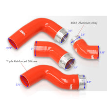 Load image into Gallery viewer, VW Golf MK5 FSi 2.0T 2006-2009 Silicone Intercooler Hoses Red