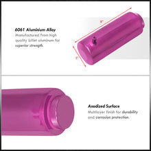 Load image into Gallery viewer, Universal 8" Cylinder 800ML Radiator Tank Purple