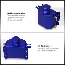 Load image into Gallery viewer, Universal 1L Radiator Coolant Overflow Tank Blue