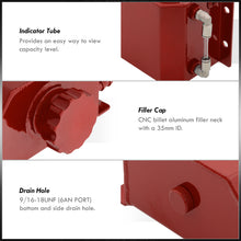 Load image into Gallery viewer, Universal 1L Radiator Coolant Overflow Tank Red
