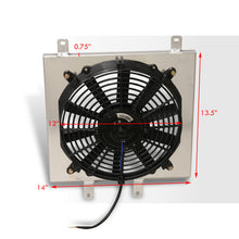 Load image into Gallery viewer, Honda Civic 1992-2000 M/T Aluminum Radiator Single Fan Shroud