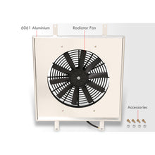 Load image into Gallery viewer, Mazda RX7 FC3S 1989-1991 M/T Aluminum Radiator Single Fan Shroud