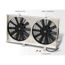 Load image into Gallery viewer, Toyota Corolla AE86 1984-1987 Aluminum Radiator Dual Fan Shroud