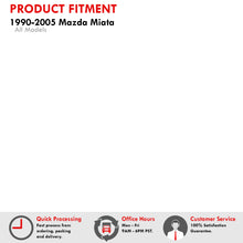 Load image into Gallery viewer, Mazda Miata MX5 1989-2005 Style Roll Bar Black