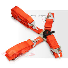 Load image into Gallery viewer, Universal 4 Point Camlock 2" Racing Seat Harness Belts Red