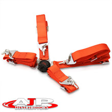 Load image into Gallery viewer, Universal 4 Point Camlock 2" Racing Seat Harness Belts Red
