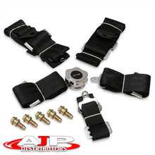 Load image into Gallery viewer, Universal 5 Point Camlock 2" Racing Seat Harness Belts Black