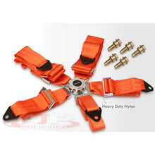 Load image into Gallery viewer, Universal 5 Point Camlock 2" Racing Seat Harness Belts Red