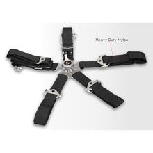 Load image into Gallery viewer, Universal TWE 5 Point Camlock 2&quot; Racing Seat Harness Belts Black
