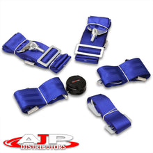 Load image into Gallery viewer, Universal 5 Point Camlock 3" Racing Seat Harness Belts Blue