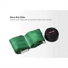 Load image into Gallery viewer, Universal 5 Point Camlock 3" Racing Seat Harness Belts Green