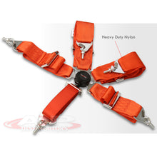 Load image into Gallery viewer, Universal 5 Point Camlock 3" Racing Seat Harness Belts Red