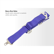 Load image into Gallery viewer, Universal TWE 5 Point Camlock 2" Racing Seat Harness Belts Pair Blue