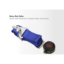 Load image into Gallery viewer, Universal 4 Point Camlock 2" Racing Seat Harness Belts Pair Blue
