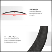 Load image into Gallery viewer, Tesla Model S 2012-2020 Rear Real Carbon Fiber Trunk Spoiler Wing