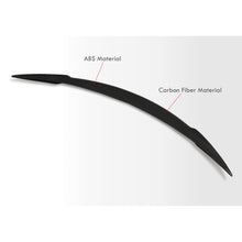 Load image into Gallery viewer, Tesla Model S 2012-2020 Rear Real Carbon Fiber Trunk Spoiler Wing