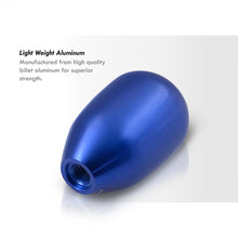 Load image into Gallery viewer, Universal 5 Speed M10x1.5 Type-R Style Shift Knob Blue with Red Lettering