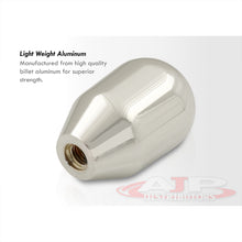 Load image into Gallery viewer, Universal 5 Speed M10x1.5 Type-R Style Shift Knob Chrome with Red Lettering