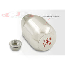 Load image into Gallery viewer, Universal 5 Speed M10x1.5 Type-R Style Shift Knob Chrome with Red Lettering
