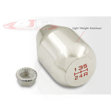 Load image into Gallery viewer, Universal 5 Speed M10x1.5 Type-R Style Shift Knob Chrome with Red Lettering
