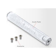 Load image into Gallery viewer, Universal M8 M10 M12 300MM Diamond Bubble Shift Knob Clear