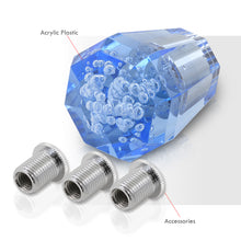 Load image into Gallery viewer, Universal M8 M10 M12 60MM Diamond Bubble Shift Knob Blue