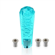 Load image into Gallery viewer, Universal M8 M10 M12 150MM Diamond Bubble Shift Knob Teal