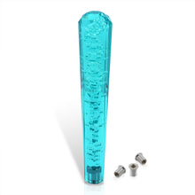 Load image into Gallery viewer, Universal M8 M10 M12 300MM Diamond Bubble Shift Knob Teal