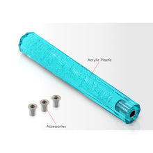 Load image into Gallery viewer, Universal M8 M10 M12 300MM Diamond Bubble Shift Knob Teal