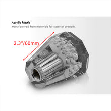 Load image into Gallery viewer, Universal M8 M10 M12 60MM Diamond Bubble Shift Knob Black