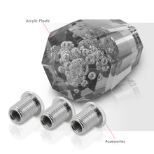 Load image into Gallery viewer, Universal M8 M10 M12 60MM Diamond Bubble Shift Knob Black