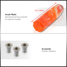 Load image into Gallery viewer, Universal M8 M10 M12 150MM Crystal Fusion Shift Knob Phoenix
