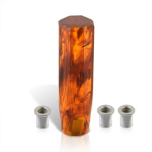 Load image into Gallery viewer, Universal M8 M10 M12 150MM Crystal Fusion Shift Knob Amber
