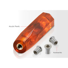 Load image into Gallery viewer, Universal M8 M10 M12 150MM Crystal Fusion Shift Knob Amber