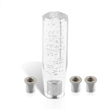 Load image into Gallery viewer, Universal M8 M10 M12 150MM Crystal Octogon Bubble Shift Knob Clear