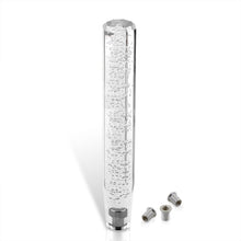 Load image into Gallery viewer, Universal M8 M10 M12 300MM Crystal Octogon Bubble Shift Knob Clear
