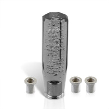 Load image into Gallery viewer, Universal M8 M10 M12 150MM Crystal Octogon Bubble Shift Knob Black