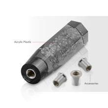 Load image into Gallery viewer, Universal M8 M10 M12 150MM Crystal Octogon Bubble Shift Knob Black