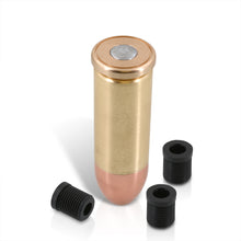 Load image into Gallery viewer, Universal M8 M10 M12 44 Mag Bullet Style Shift Knob Gold