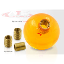 Load image into Gallery viewer, Universal M8 M10 M12 1 Star Dragon Ball Z Shift Knob Amber