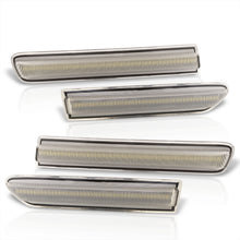 Load image into Gallery viewer, Acura TL 2004-2008 4 Piece Front White & Rear White LED Side Marker Lights Clear Len (Not Compatible On Type-S Models)