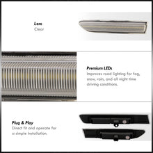 Load image into Gallery viewer, Acura TL 2004-2008 4 Piece Front White & Rear White LED Side Marker Lights Clear Len (Not Compatible On Type-S Models)