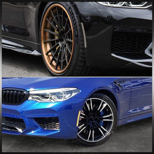 Load image into Gallery viewer, BMW 5 Series G30 F90 2017-2023 Front Bumper Amber LED Side Marker Reflector Lights Clear Len