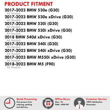 Load image into Gallery viewer, BMW 5 Series G30 F90 2017-2023 Front Bumper Amber LED Side Marker Reflector Lights Smoke Len